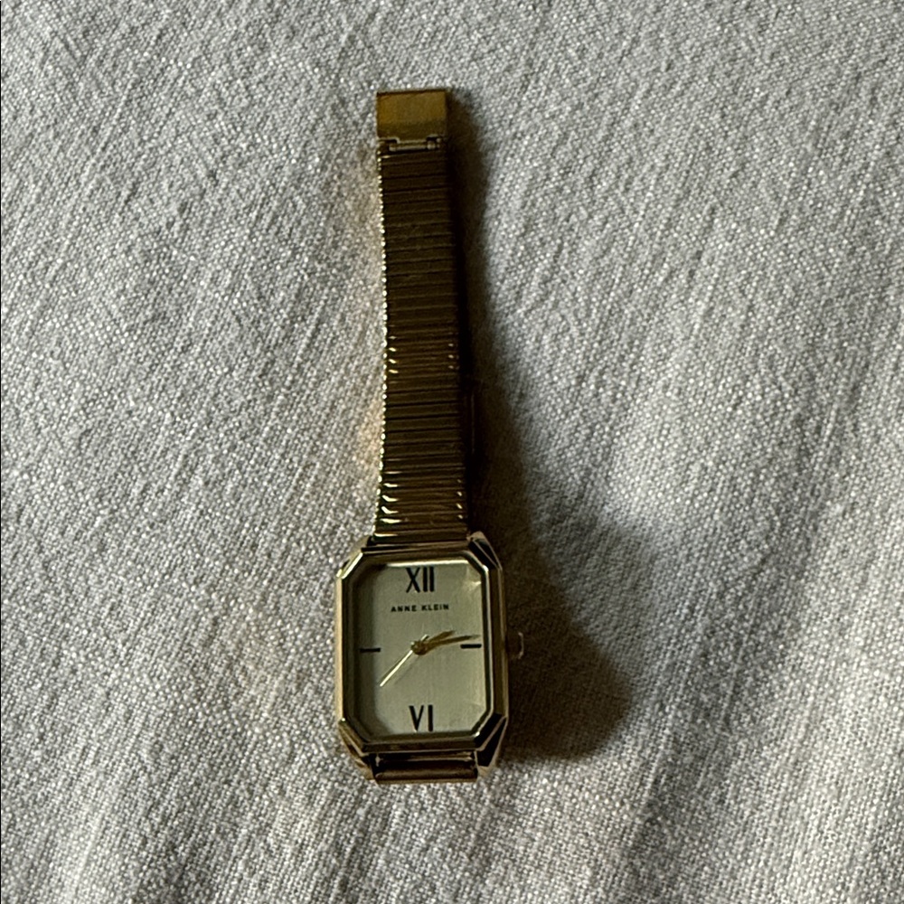 Anne Klein Gold Rectangular Watch - image 6